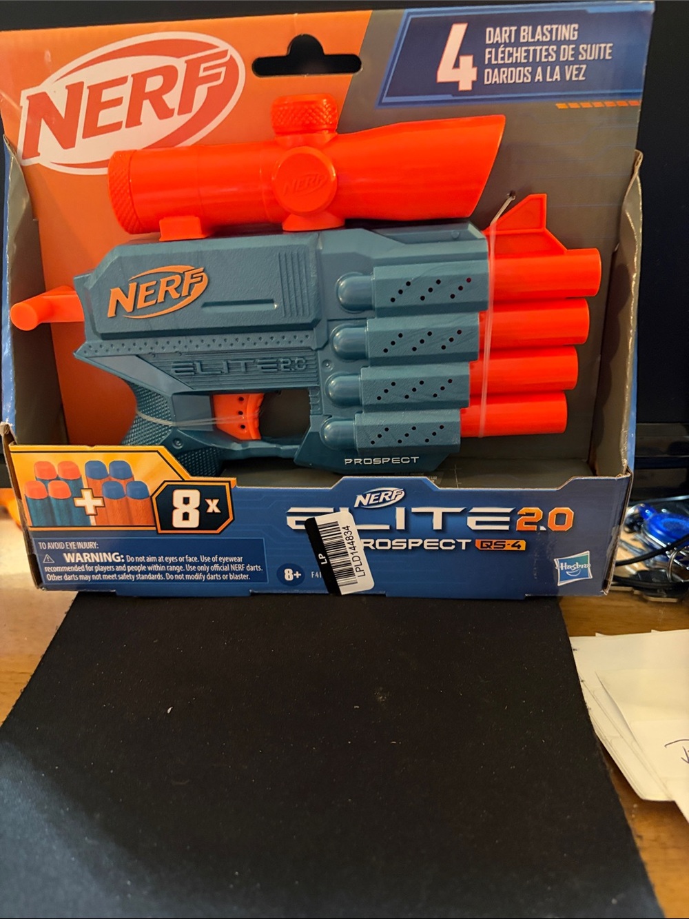 Nerf Elite 2.0 Prospect CS-4 Blaster - Blue & Orange